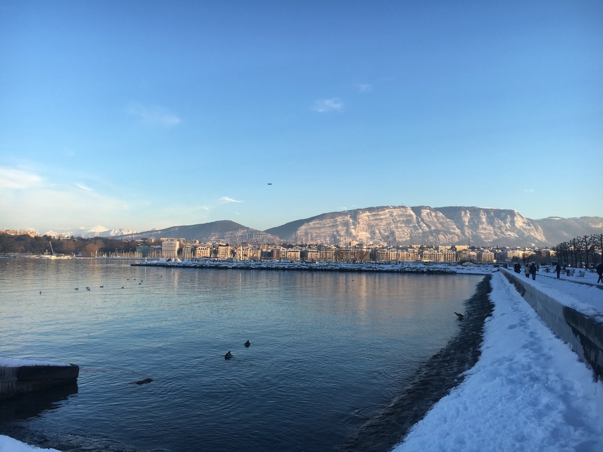 Winterwunderland Genf